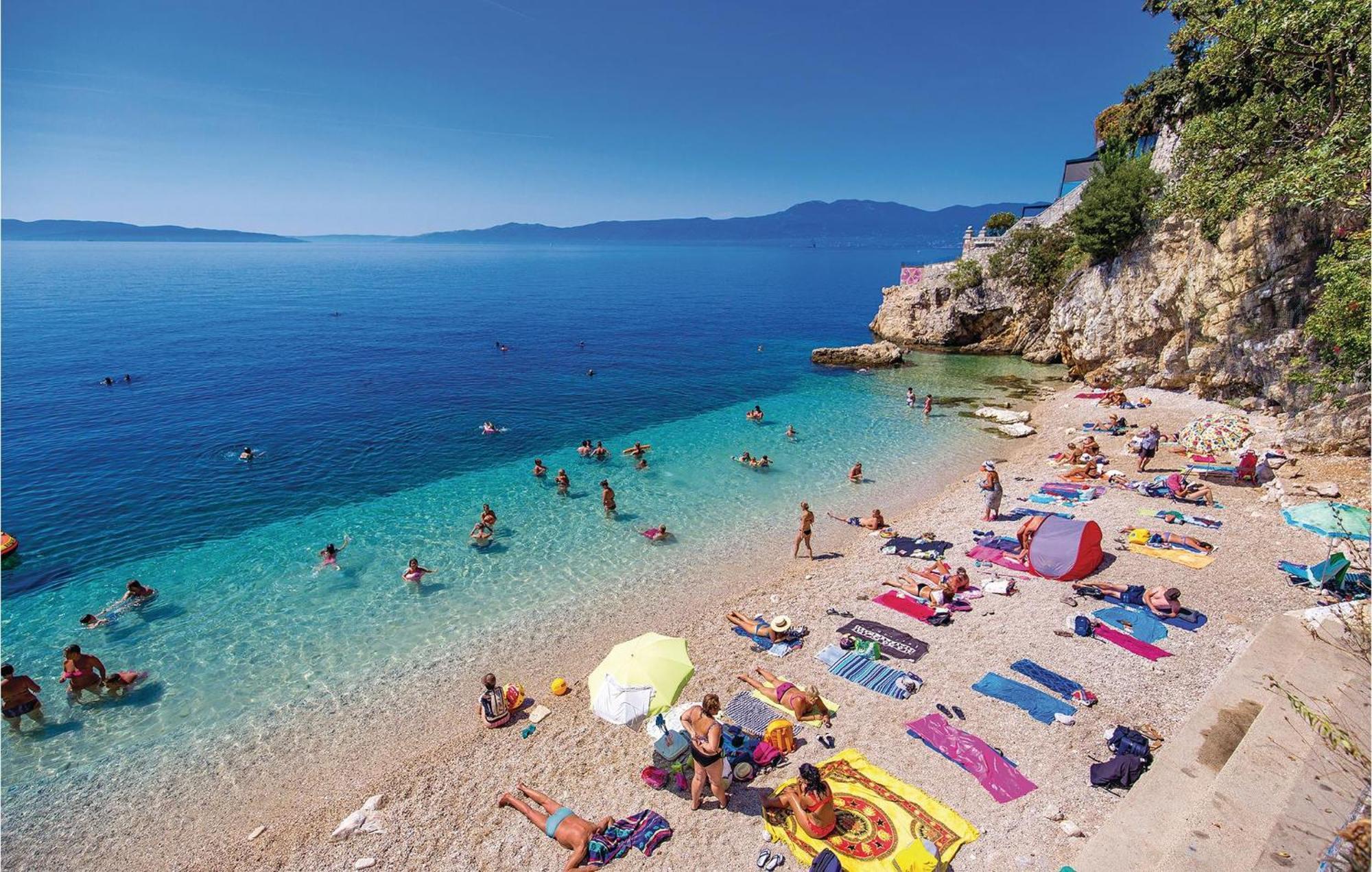 Lovely Apartment In Rijeka With House Sea View Eksteriør billede