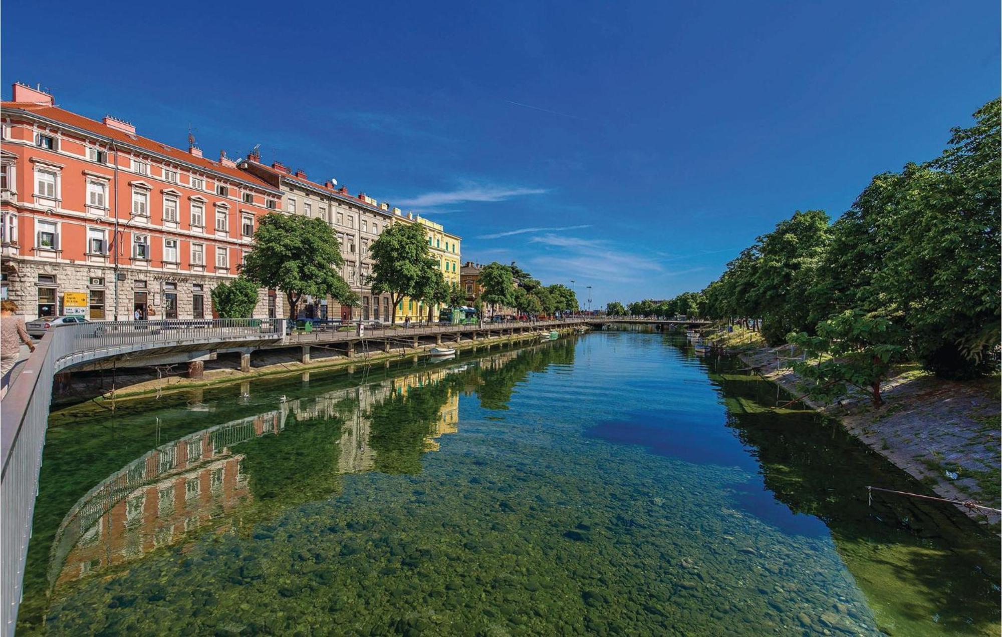Lovely Apartment In Rijeka With House Sea View Eksteriør billede
